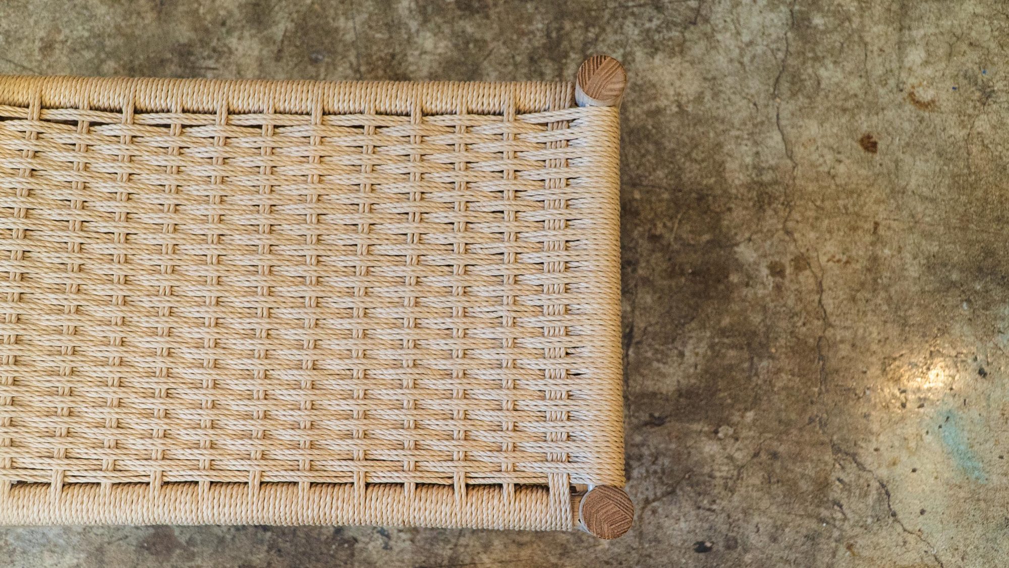 ペーパーコード座編み（カノコ編み）ワークショップ