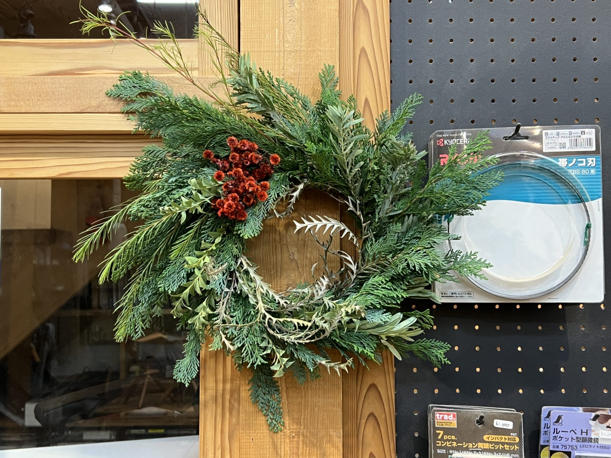 ワークショップ開催　-クリスマスリースづくり-